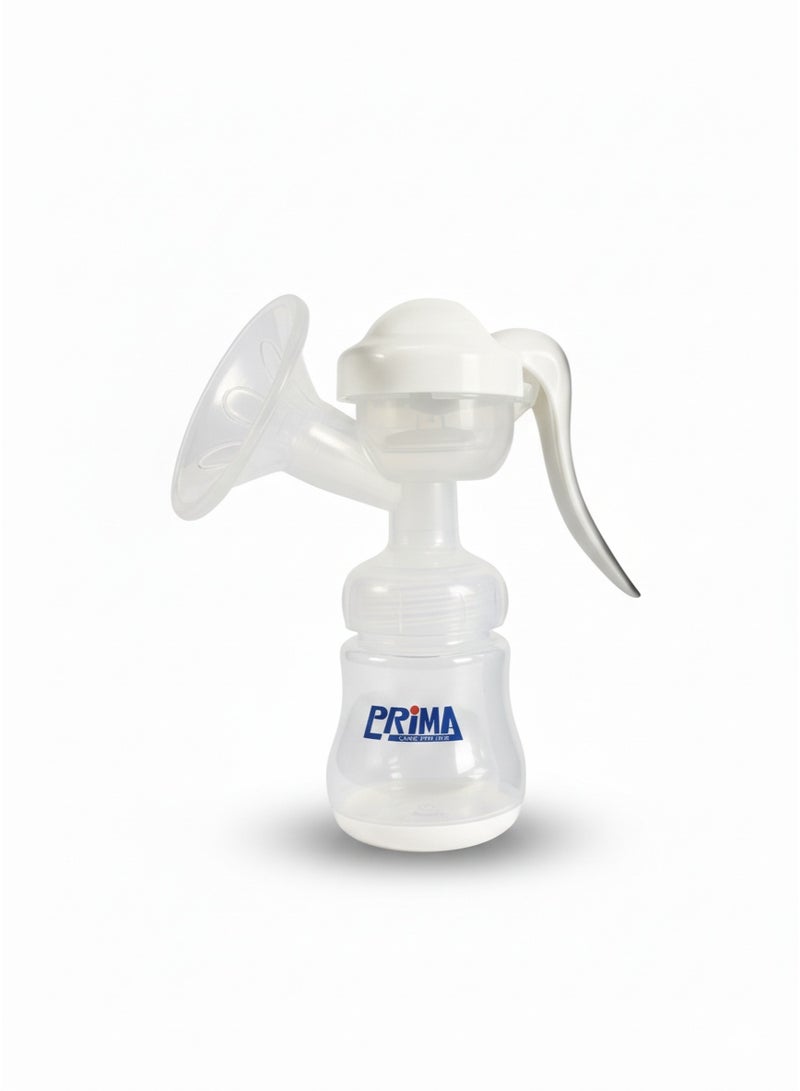 بريما شفاط لبن يدوي من Prima للأمهات، تصميم عملي للاستخدام اليومي، سهل الفك والتركيب، خامات آمنة وخفيف الوزن، مناسب للاستخدام في المنزل أو أثناء التنقل - Image 1